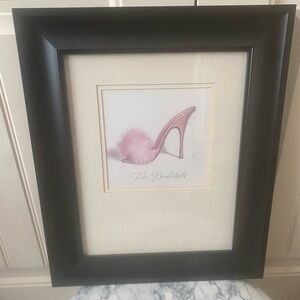 Pink Heel wall decor picture